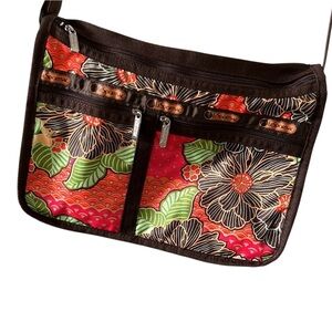 LeSportsac Floral Tropical Large Crossbody